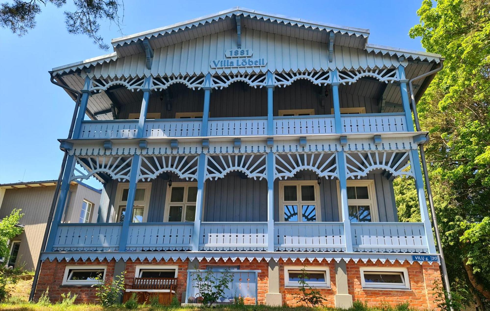 Villa Loebel 1881 Juodkrantė Eksteriør billede